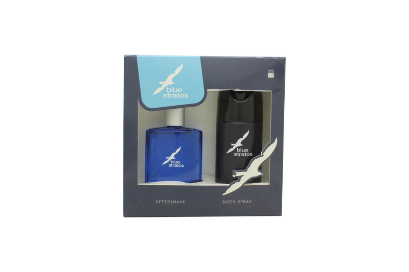 Parfums Bleu Limited Blue Stratos Gift Set 100ml Aftershave + 150ml Deodorant Body Spray