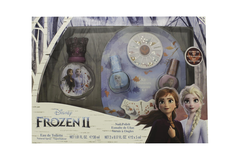 Disney Frozen II Presentset 30ml EDT + 2x Nail Polish + Nail Gems