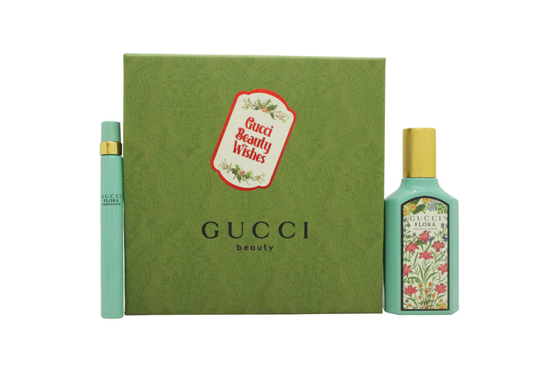 Gucci Flora Gorgeous Jasmine Gift Set 50ml EDP + 10ml EDP