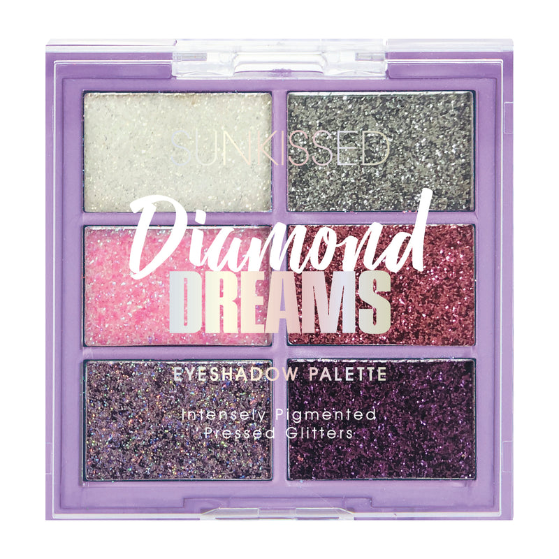 Sunkissed Diamond Dreams Glitter Eye Shadow Palette 6 x 1.1g
