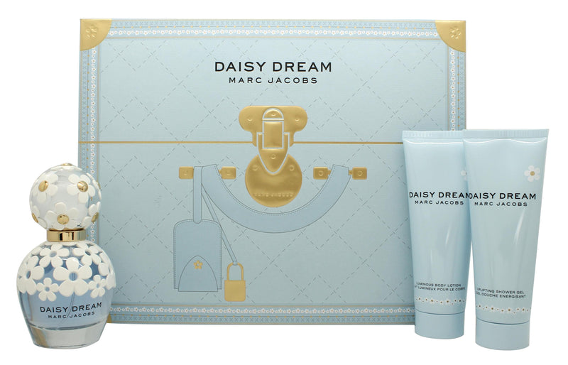 Marc Jacobs Daisy Dream Giftset 50ml EDT + 75ml Body Lotion + 75ml Duschgel