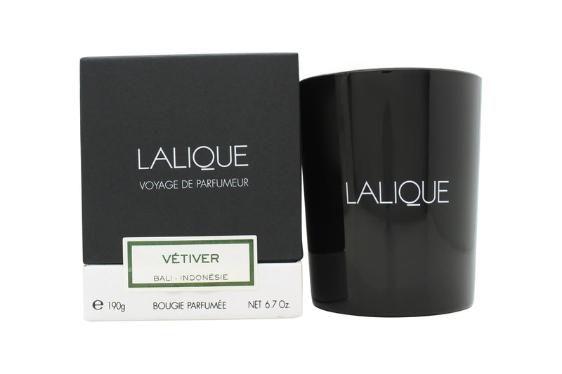 Lalique Candle 190g - Vetiver Bali