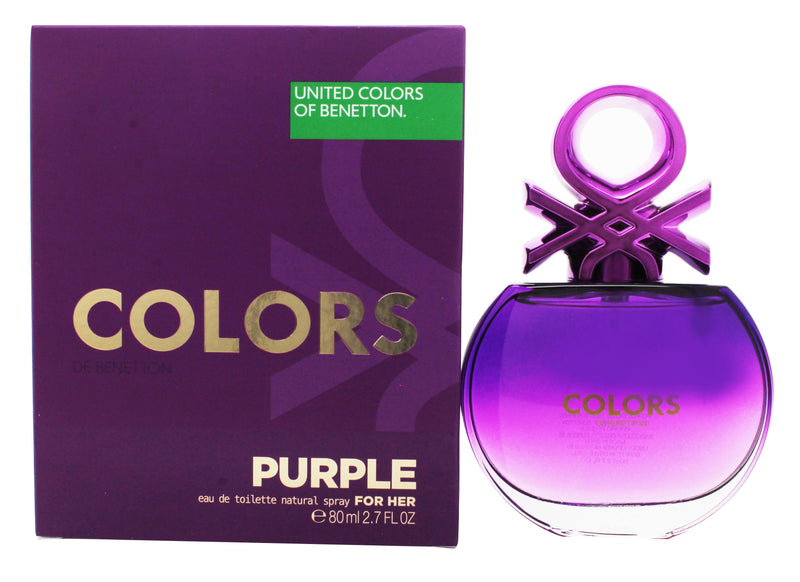 Benetton Colors de Benetton Purple Eau de Toilette 80ml Sprej