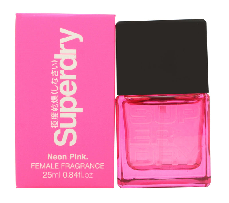 Superdry Neon Pink Eau de Cologne 25ml Sprej