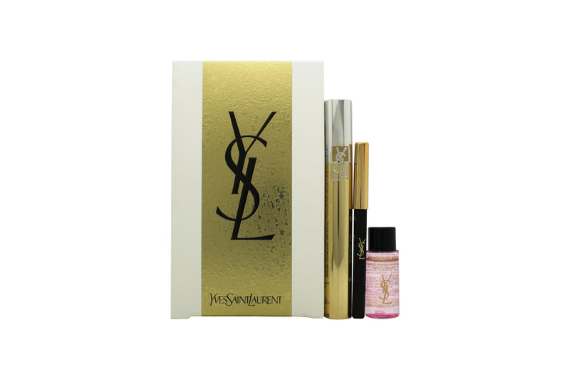Yves Saint Laurent Cosmetics Gift Set  6.6g Mascara Volume Effet Faux Cils Mascara + 0.8g  Dessin Du Regard Eyeliner + 30ml Top Secrets Expert Makeup Remover