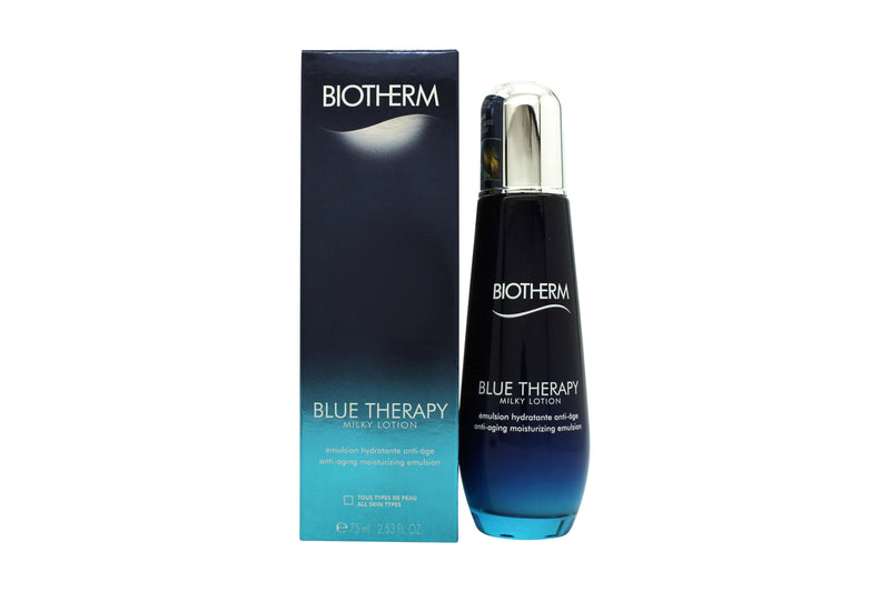 Biotherm Blue Therapy Milky Lotion Anti-Aging Moisturising Emulsion 75ml - All Skin Types