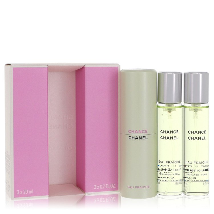 Chance Mini Eau Fraiche Spray + 2 Refills By Chanel