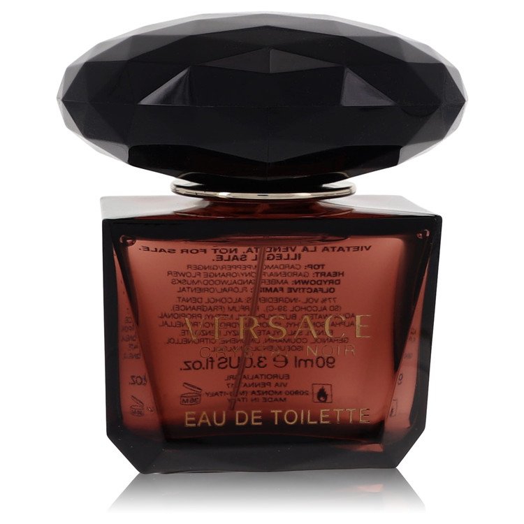 Crystal Noir Eau De Toilette Spray (Tester) By Versace
