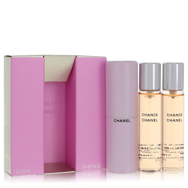 Chance Mini EDT Spray + 2 Refills By Chanel