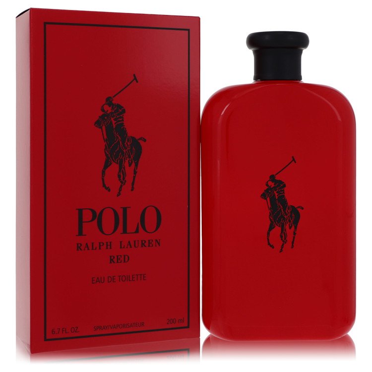 Polo Red by Ralph Lauren Eau De Toilette Spray for Men