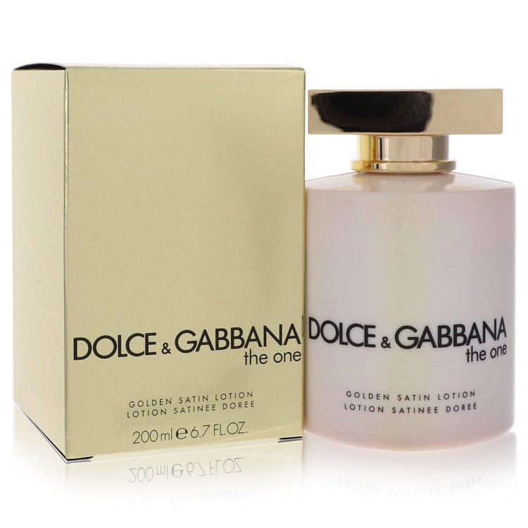 The One by Dolce & Gabbana Golden Satin Lotion 6.7 oz for Women