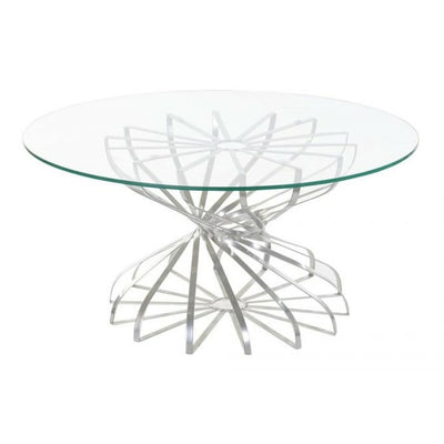Centre Table DKD Home Decor Silver Crystal Iron 81 x 81 x 38 cm