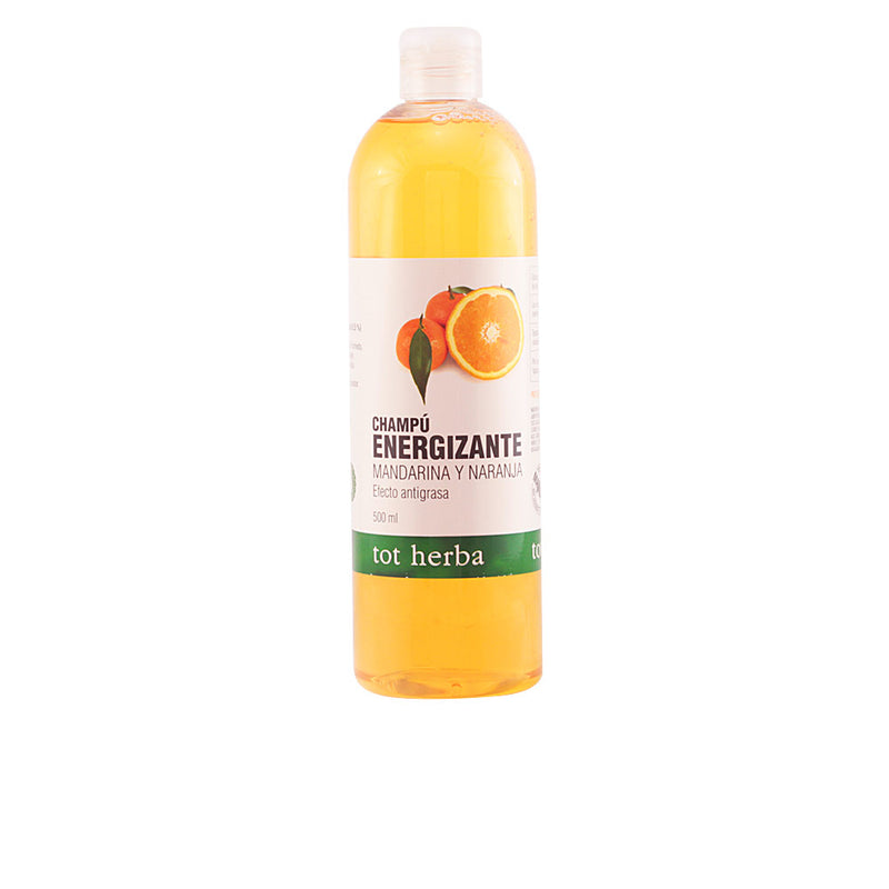 CHAMPÚ energizing mandarina y naranja 500 ml