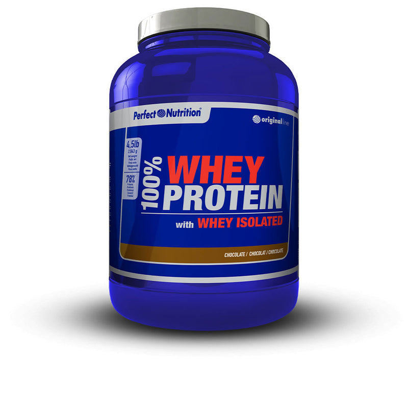100% WHEY PROTEIN + ISO 4.5 lbs 