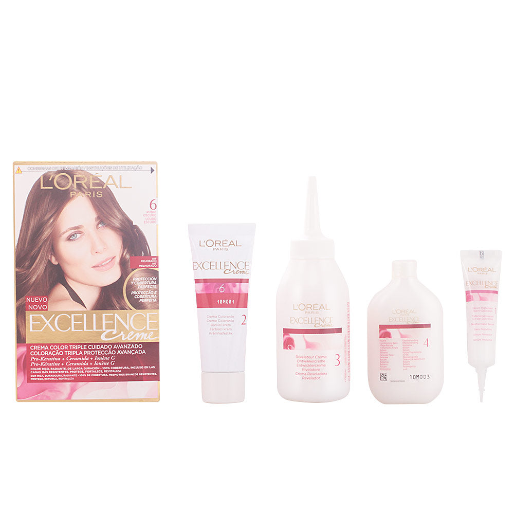 EXCELLENCE Creme tinte #6 rubio oscuro