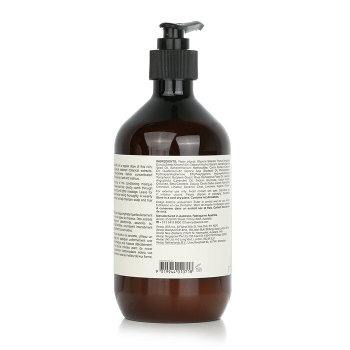 Rose Hair & Scalp Moisturising Masque (for All Hair Types) - 500ml/17.64oz