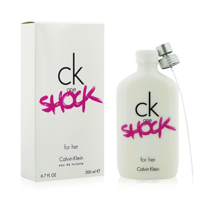 Ck One Shock For Her Eau De Toilette Spray - 200ml/6.7oz