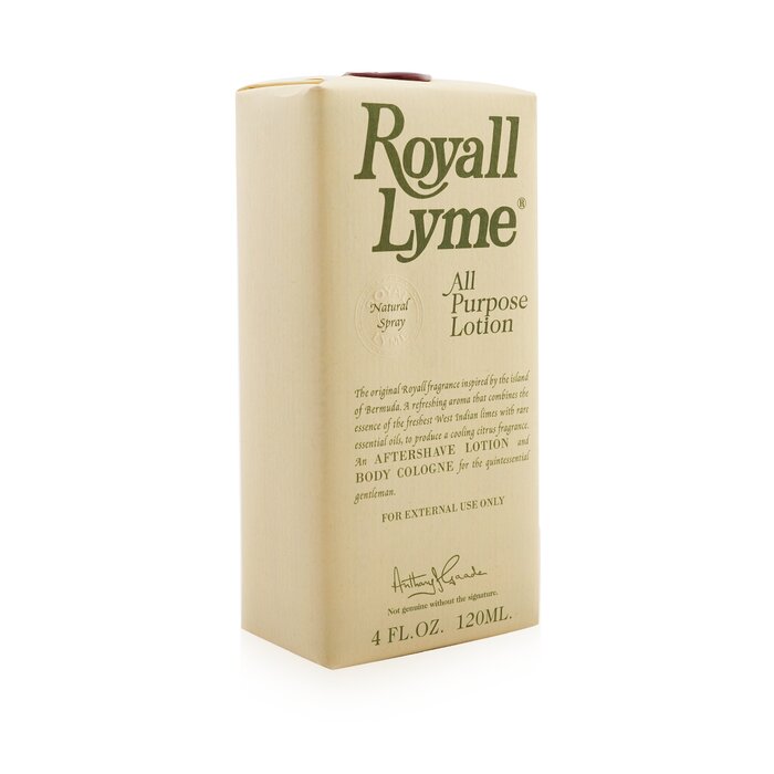 Royall Lyme All Purpose Lotion Spray - 120ml/4oz