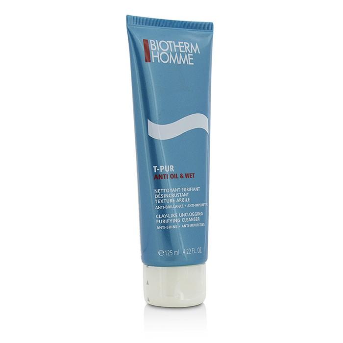 Homme T-pur Clay-like Unclogging Purifying Cleanser - 125ml/4.22oz