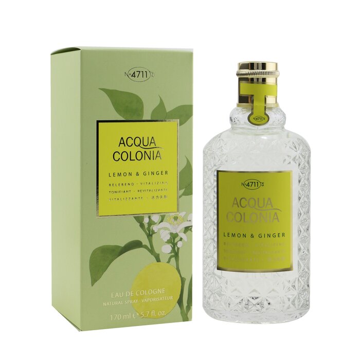 Acqua Colonia Lemon & Ginger Eau De Cologne Spray - 170ml/5.7oz