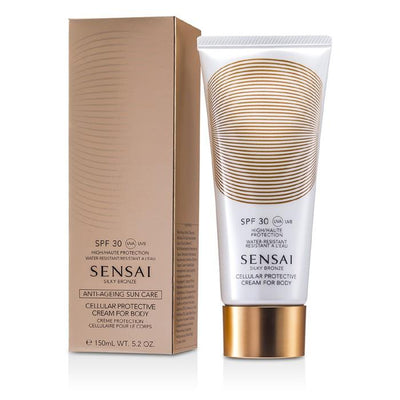 Sensai Silky Bronze Cellular Protective Cream For Body Spf 30 - 150ml/5.2oz