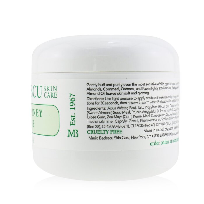 Almond & Honey Non-abrasive Face Scrub - For All Skin Types - 118ml/4oz