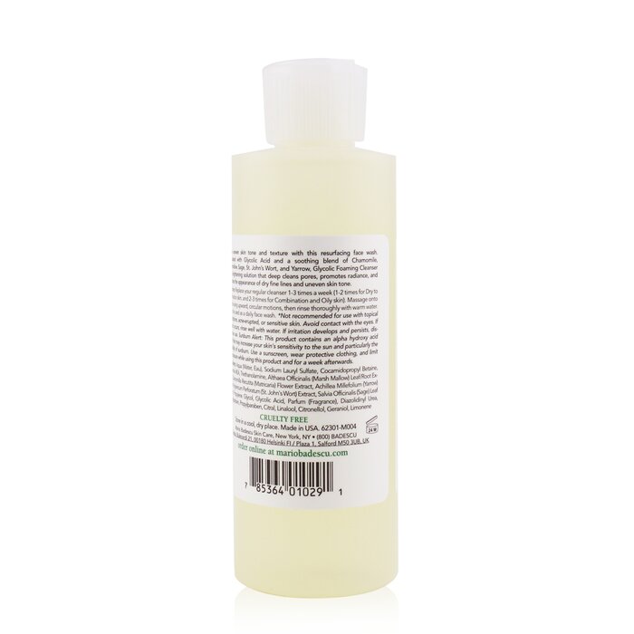 Glycolic Foaming Cleanser - For All Skin Types - 177ml/6oz