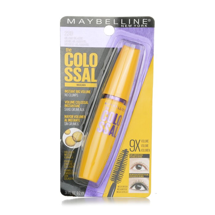 Volum' Express The Colossal Mascara - #glam Black - 9.2ml/0.31oz