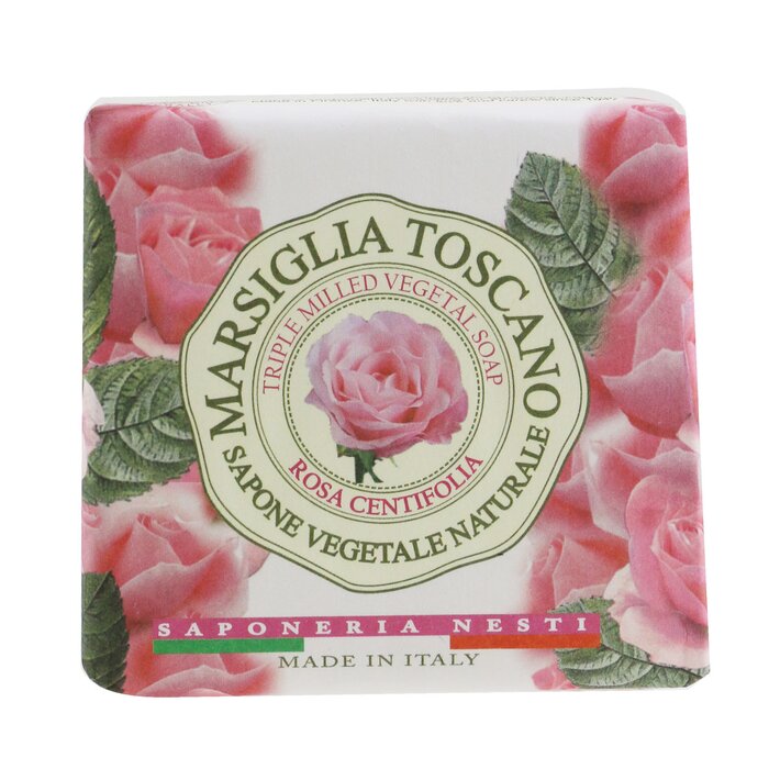 Marsiglia Toscano Triple Milled Vegetal Soap - Rosa Centifolia - 200g/7oz