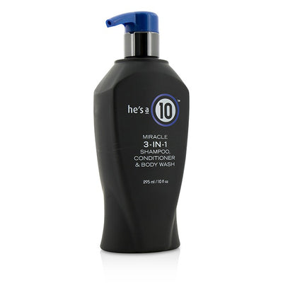 He's A 10 Miracle 3-in-1 Shampoo, Conditioner & Body Wash - 295ml/10oz
