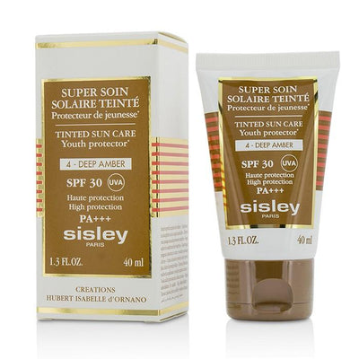 Super Soin Solaire Tinted Youth Protector Spf 30 Uva Pa+++ - #4 Deep Amber - 40ml/1.3oz