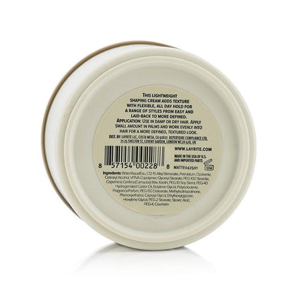 Natural Matte Cream (medium Hold, Matte Finish, Water Soluble) - 120g/4.25oz