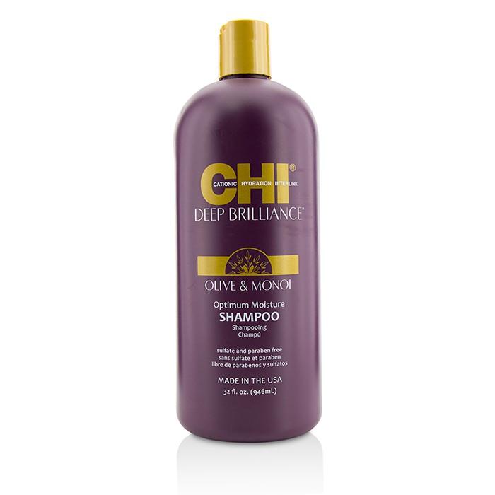 Deep Brilliance Olive & Monoi Optimum Moisture Shampoo - 946ml/32oz