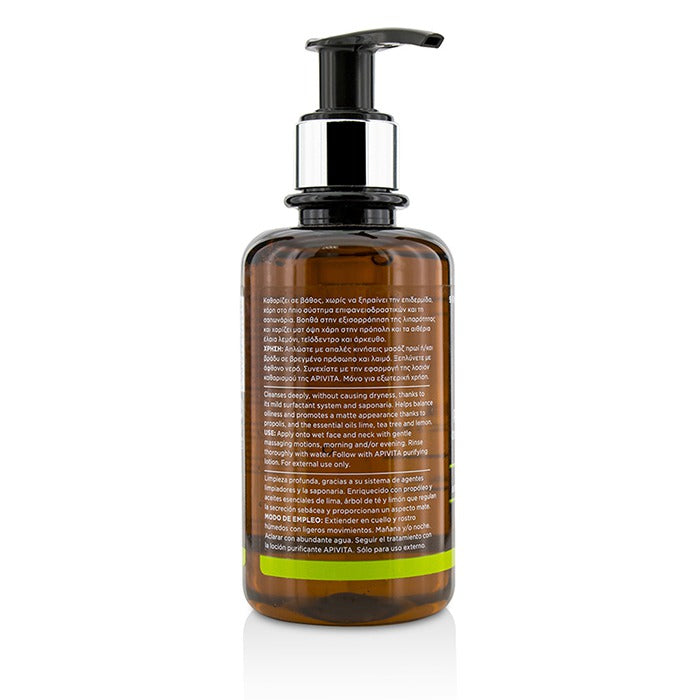 Purifying Gel With Propolis & Lime - For Oily/combination Skin - 200ml/6.8oz
