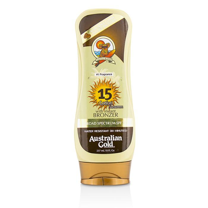 Lotion Sunscreen Spf 15 With Instant Bronzer - 237ml/8oz