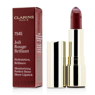 Joli Rouge Brillant (moisturizing Perfect Shine Sheer Lipstick) - # 754s Deep Red - 3.5g/0.1oz