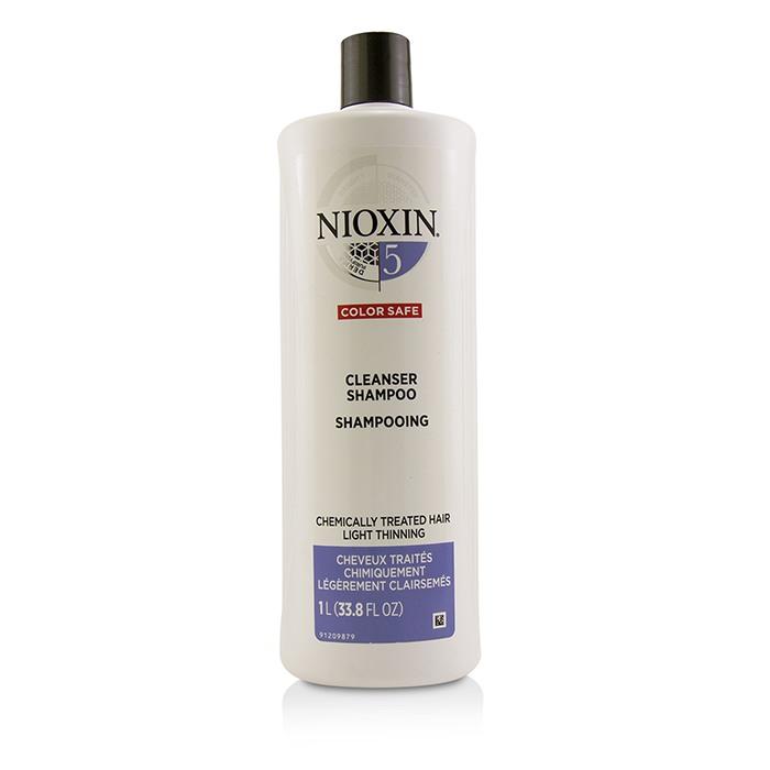 Derma Purifying System 5 Cleanser Shampoo (chemically Treated Hair, Light Thinning, Color Safe) - 1000ml/33.8oz