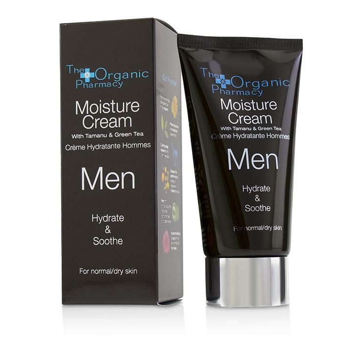 Men Moisture Cream - Hydrate & Soothe - For Normal & Dry Skin - 75ml/2.5oz
