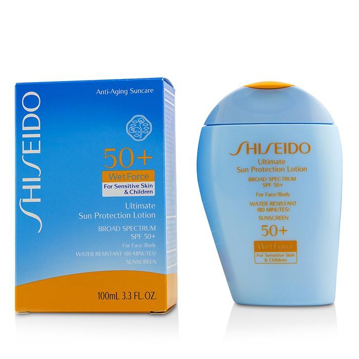 Ultimate Sun Protection Lotion Wetforce For Face & Body Spf 50+ - For Sensitive Skin & Children - 100ml/3.3oz
