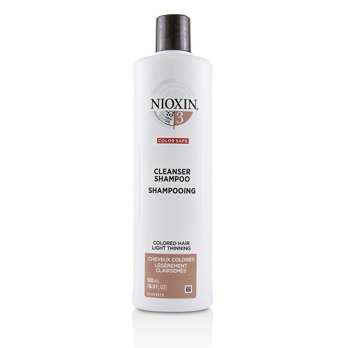 Derma Purifying System 3 Cleanser Shampoo (colored Hair, Light Thinning, Color Safe) - 500ml/16.9oz