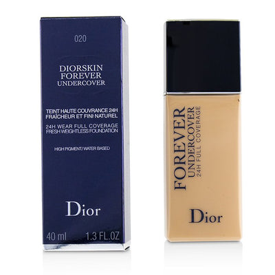 Diorskin Forever Undercover 24h Wear Full Coverage Water Based Foundation - # 020 Light Beige - 40ml/1.3oz