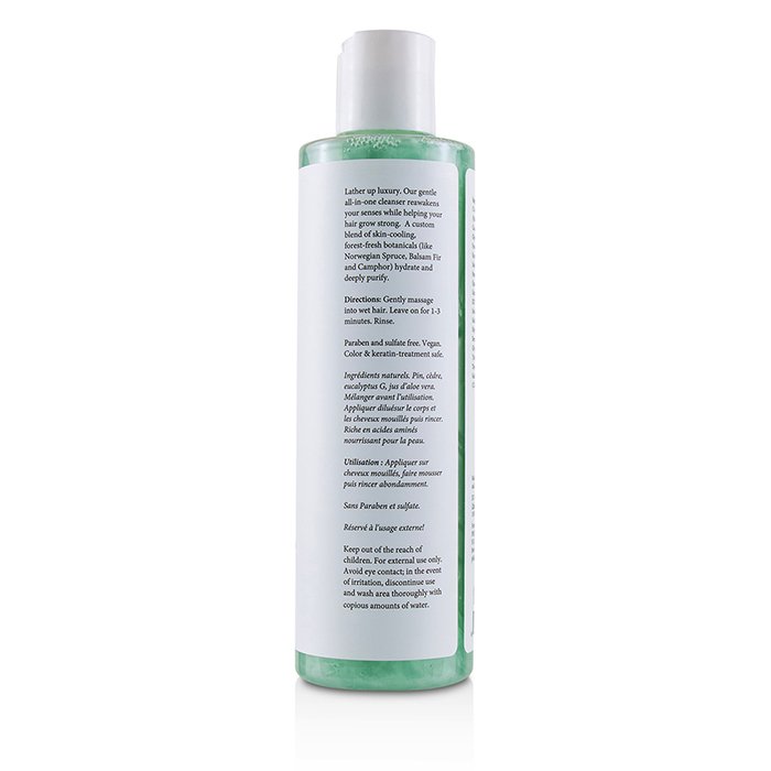 Nordic Wood Hair + Body Shampoo (invigorating Purifying - All Hair Types) - 350ml/11.8oz