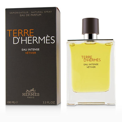 Terre D'hermes Eau Intense Vetiver Eau De Parfum Spray - 100ml/3.3oz