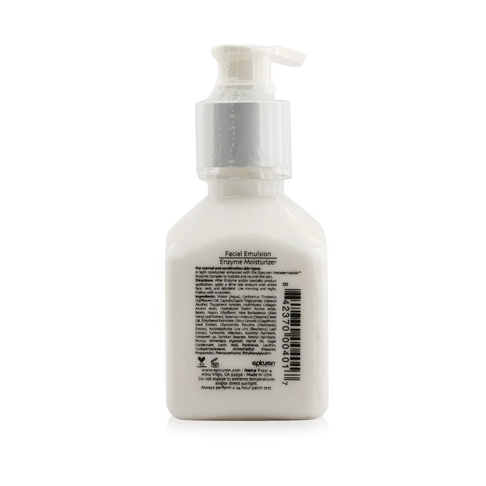 Facial Emulsion Enzyme Moisturizer - For Normal & Combination Skin Types - 118ml/4oz