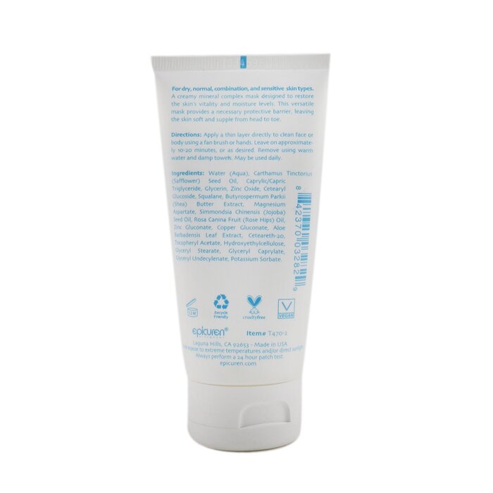 Hydrating Mineral Mask - For Dry, Normal, Combination & Sensitive Skin Types - 74ml/2.5oz