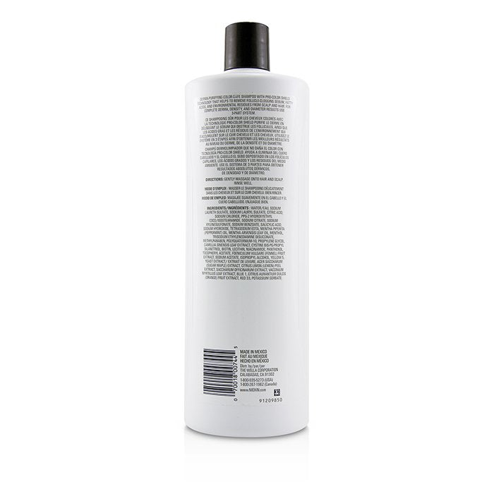 Derma Purifying System 4 Cleanser Shampoo (colored Hair, Progressed Thinning, Color Safe) - 1000ml/33.8oz