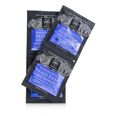 Express Beauty Face Mask With Sea Lavender (moisturizing & Anti-pollution) - 6x(2x8ml)