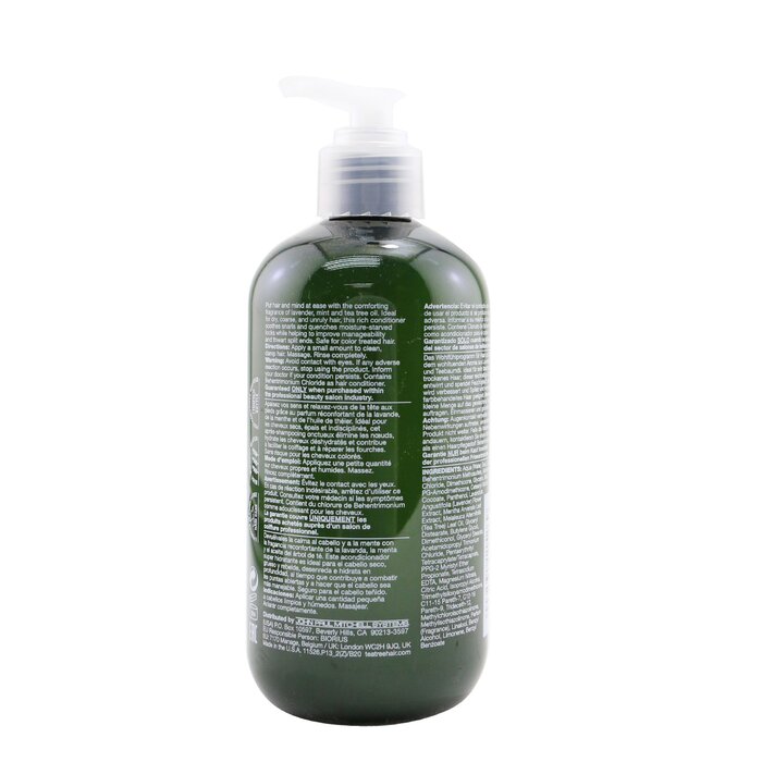 Tea Tree Lavender Mint Moisturizing Conditioner (hydrating And Soothing) - 300ml/10.14oz