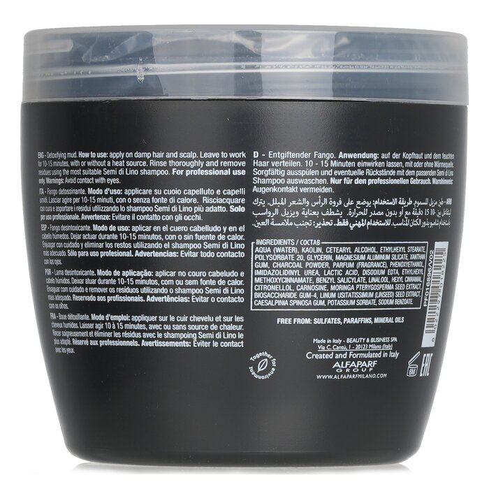 Semi Di Lino Sublime Detoxifying Mud (all Hair Types) - 500ml/21.1oz