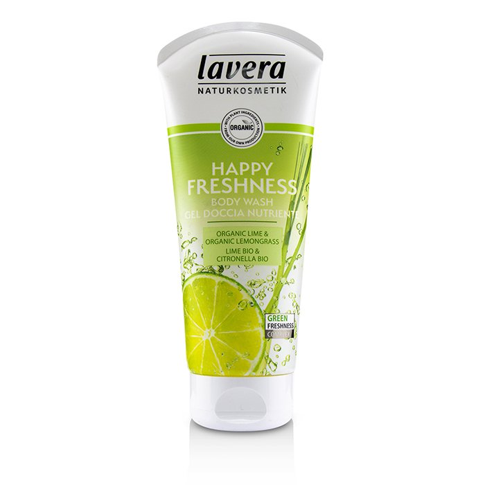 Body Wash - Happy Freshness Organic Lime & Organic Lemongrass) - 200ml/6.6oz